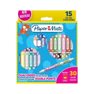 Pisaki PaperMate dwustronne, 30 kol