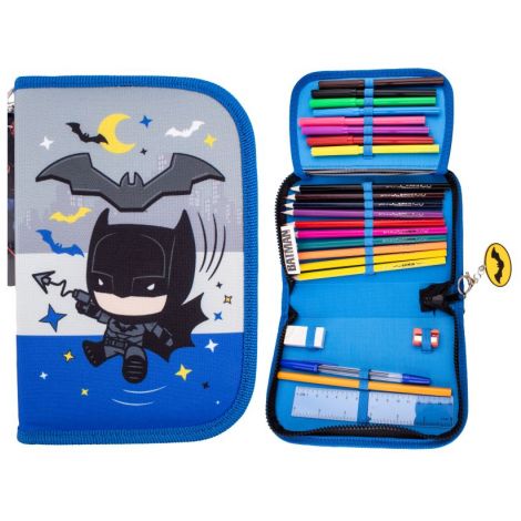 Piórnik składany 1k Beniamin Boy Batman z wyposażeniem - 2
