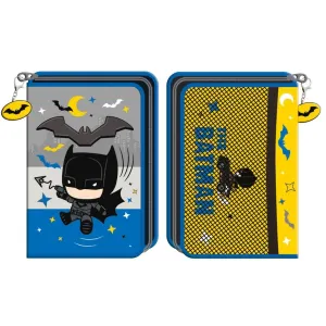Piórnik składany 1k Beniamin Boy Batman z wyposażeniem