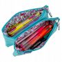 Piórnik saszetka Oxford Girl Floral Turkus Pastel - 3