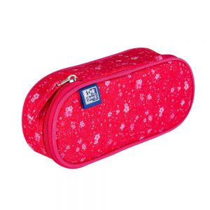 Piórnik kosmetyczka Oxford Floral Różowy