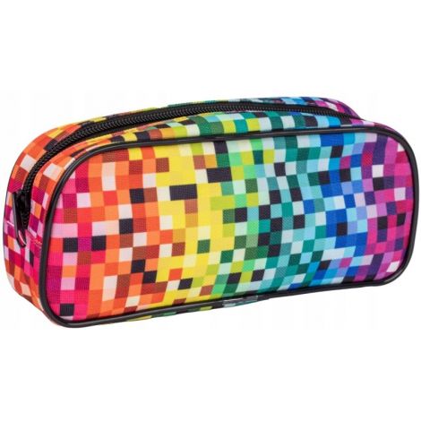 Piórnik kosmetyczka Happy Color Pixi Rainbow prostokątna