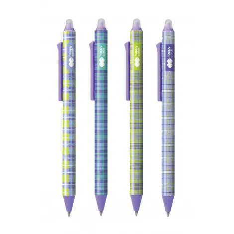 Długopis wymazywalny Happy Color Patt, 0.5mm Niebieski