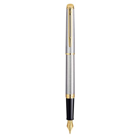 Pióro Wieczne Waterman Hémisphère GT F Srebrny