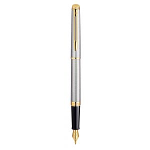 Pióro Wieczne Waterman Hémisphère GT F Srebrny