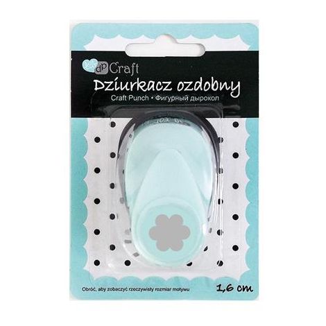 Dziurkacz ozdobny dpCraft 1,6cm Kwiatek