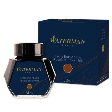 Atrament Waterman 50ml Brązowy