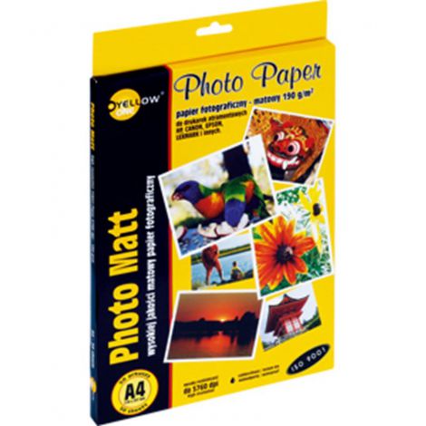 Papier fotograficzny matowy Yellow One A4/50/190g