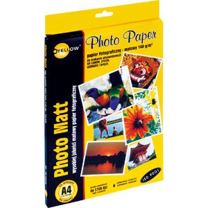 Papier fotograficzny matowy Yellow One A4/50/140g