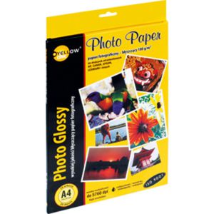 Papier fotograficzny błyszczący Yellow One A4/20/180g