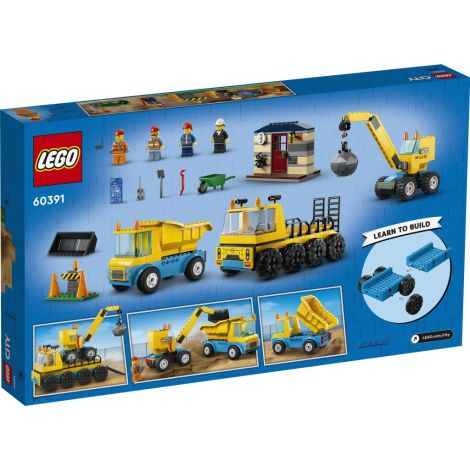 LEGO City 60391 Ciężarówki i dźwig z kulą - 3