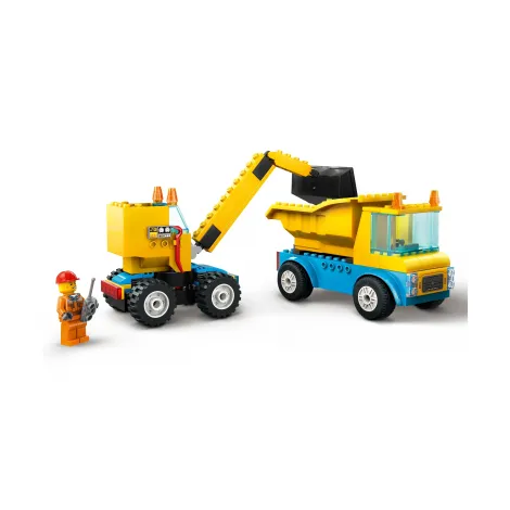 LEGO City 60391 Ciężarówki i dźwig z kulą - 2