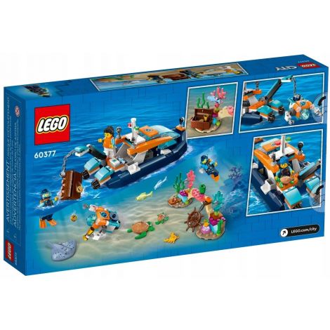 LEGO City 60377 Łódź do nurkowania badacza - 2