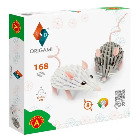 Origami 3D Alexander myszki