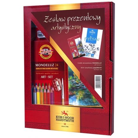 Zestaw artystyczny Koh-i-Noor Mondeluz, 25 elementów