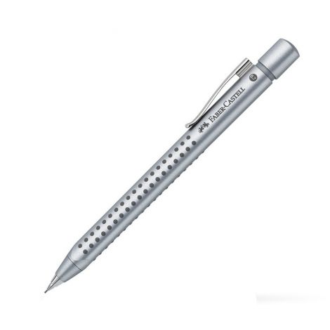 Ołówek automatyczny Faber-Castell Grip 2011, 0,7 mm, srebrny