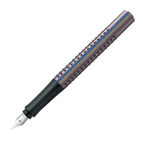 Pióro Wieczne Faber-Castell Grip 2011, Edycja Pearl Glam, Srebro M