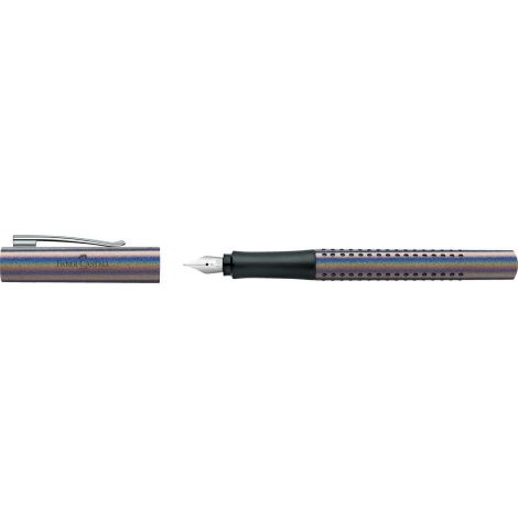 Pióro Wieczne Faber-Castell Grip 2011, Edycja Pearl Glam, Srebro F - 2