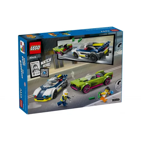 LEGO City 60415 Pościg radiowozu za muscle carem - 3