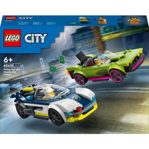 LEGO City 60415 Pościg radiowozu za muscle carem