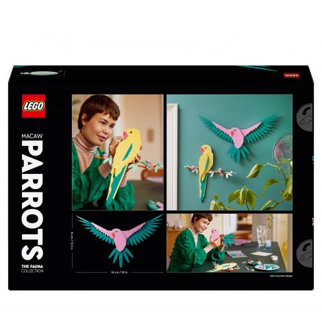 LEGO Art 31211 Kolekcja zwierząt - papugi ary - 3