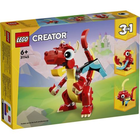 LEGO Creator 31145 3w1 Czerwony smok