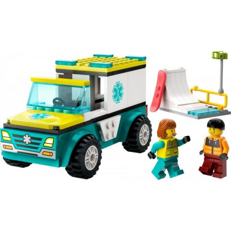 LEGO City 60403 Karetka i snowboardzista - 2