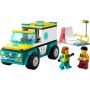 LEGO City 60403 Karetka i snowboardzista - 3