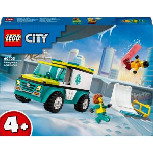 LEGO City 60403 Karetka i snowboardzista