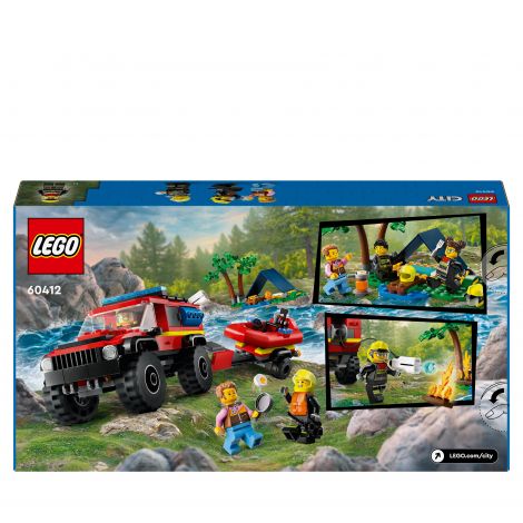LEGO City 60412 Terenowy wóz strażacki z łodzią - 3