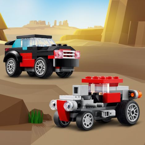 LEGO Creator 31146 3w1 Ciężarówka z platformą i helikopter - 2