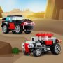 LEGO Creator 31146 3w1 Ciężarówka z platformą i helikopter - 3