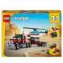 LEGO Creator 31146 3w1 Ciężarówka z platformą i helikopter - 2