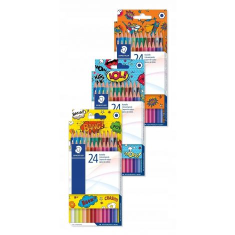 Kredki ołówkowe Staedtler Comic sześciokątne, 24 kolorów - 2
