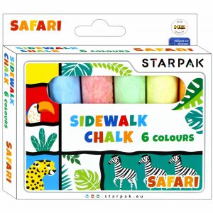 Kreda Starpak Jumbo chodnikowa, 6 sztuk