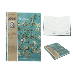 Notes Carmani 13.2x18.3cm/80k linia V. van Gogh - Kwitnący Migdałowiec