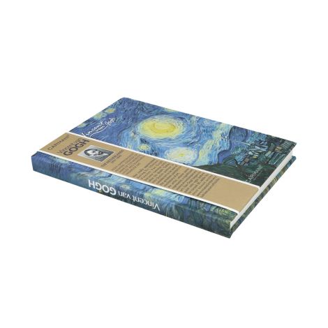 Notes Carmani 13.2x18.3cm/80k linia V. van Gogh - Gwiaździsta Noc - 2