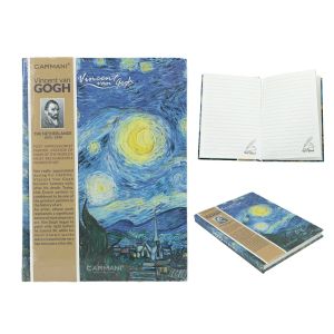 Notes Carmani 13.2x18.3cm/80k linia V. van Gogh - Gwiaździsta Noc