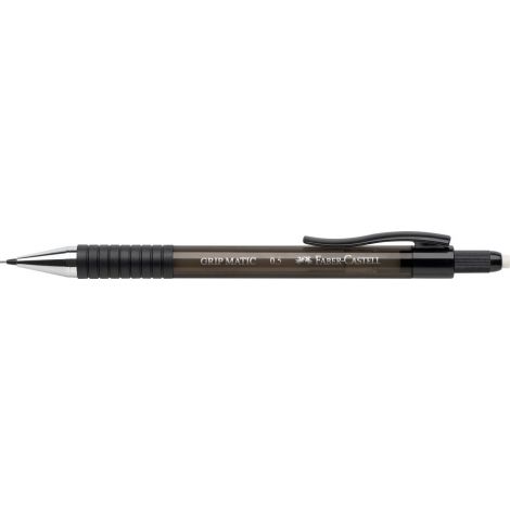 Ołówek automatyczny Faber-Castell Grip-Matic 1375, 0,5 mm, czarny - 2