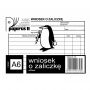 Druk Papirus Wniosek o Zaliczkę A6/60 - 2