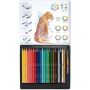 Kredki akwarelowe Milan Todocolor, 24 kolory, metalowe opakowanie - 3