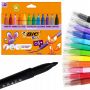 Pisaki Bic Kids Comfort Jumbo, 12 kolorów - 3