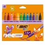 Pisaki Bic Kids Comfort Jumbo, 12 kolorów - 2