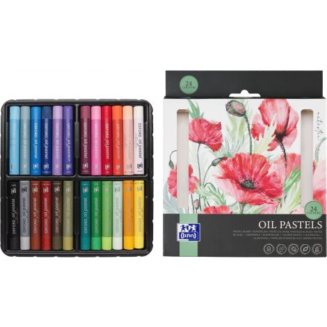 Pastele olejne Oxford Artistic Multicolor, 24 kolory - 2
