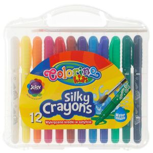 Kredki żelowe akwarelowe Colorino w sztyfcie wykręcane, 12 kolorów