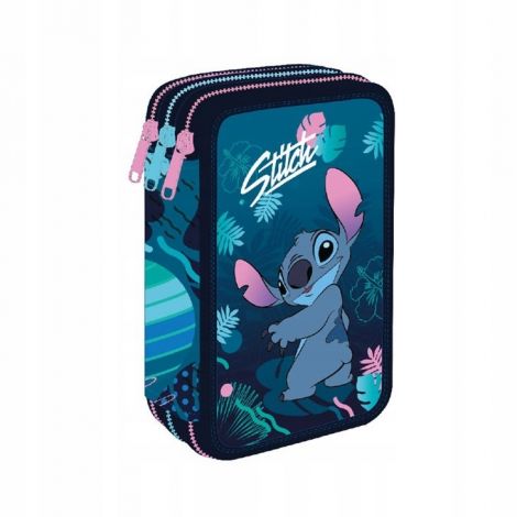 Piórnik składany Coolpack Jumper 3k, Disney Stitch z wyposażeniem