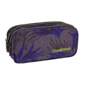 Piórnik saszetka Coolpack 3 zamki, Palm Leaves