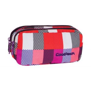 Piórnik saszetka Coolpack 3 zamki, Snow Hills
