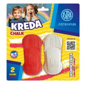 Kreda Astra Kształty Samochody, 2 kolory