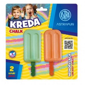 Kreda Astra Kształty Lody, 2 kolory